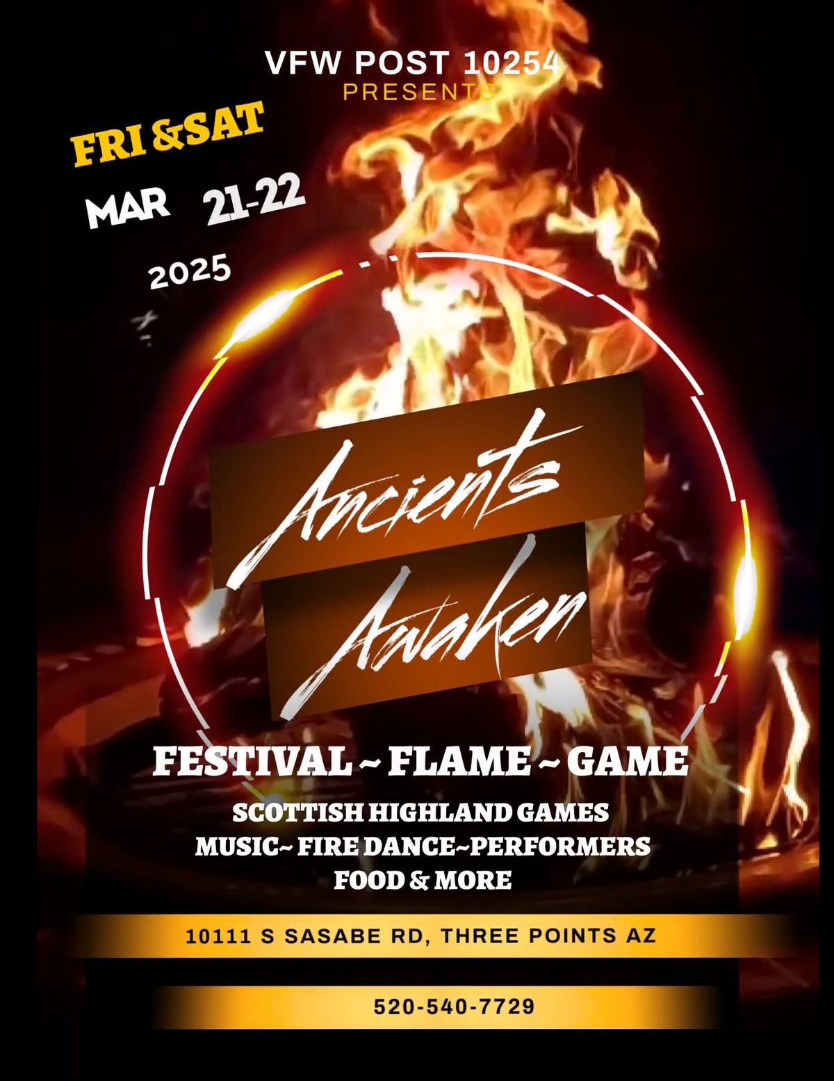 Ancients Awaken     Festival~Flame~Game