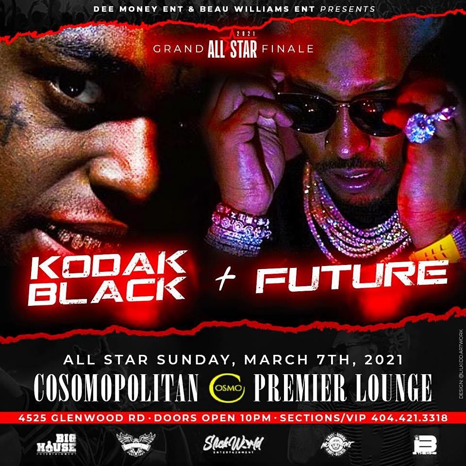Kodak Black And Future @Cosmopolitan Premier Lounge