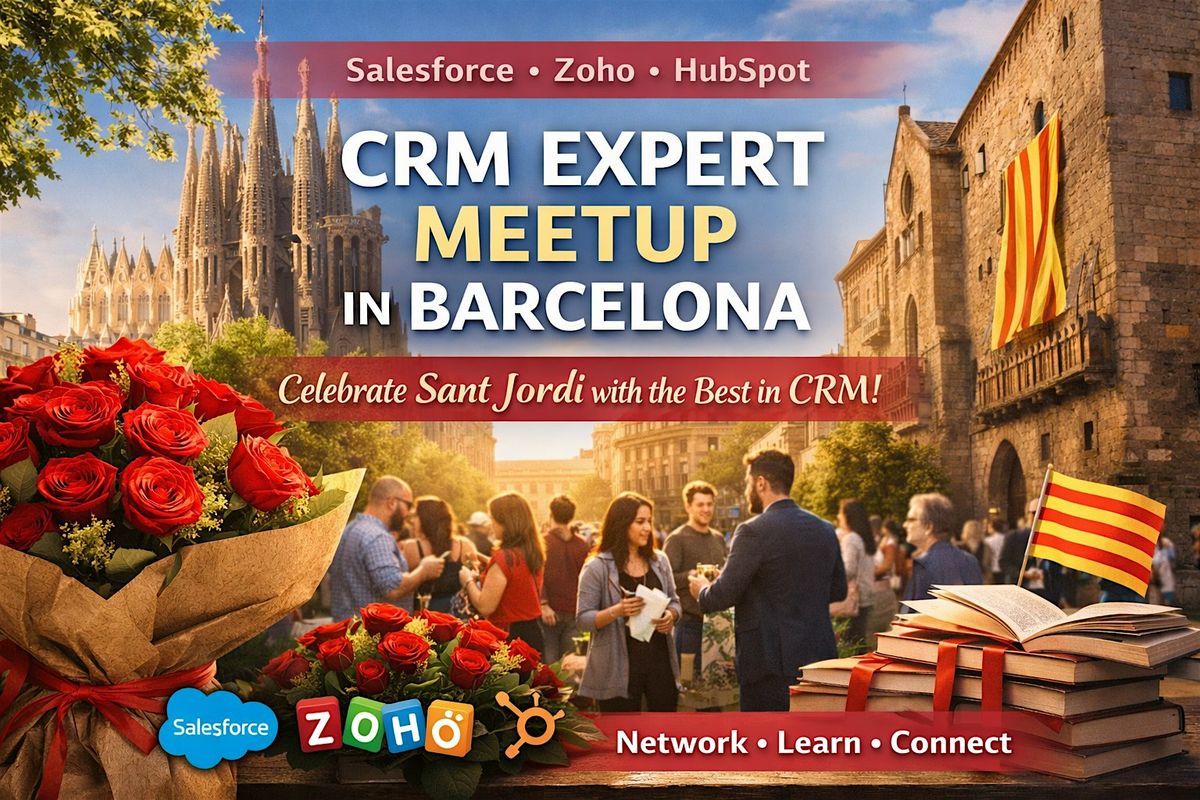 CRM Experts : Pre-Sant Jordi Meetup!