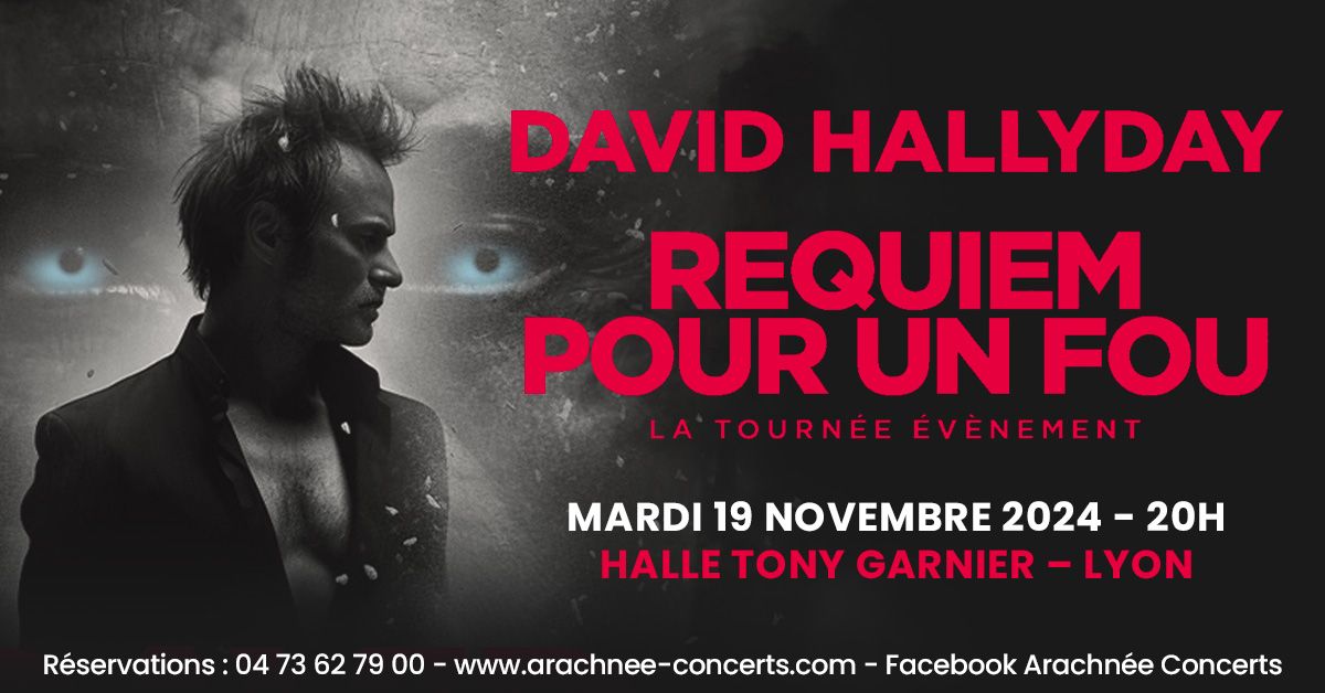 David Hallyday \u00e0 la Halle Tony Garnier