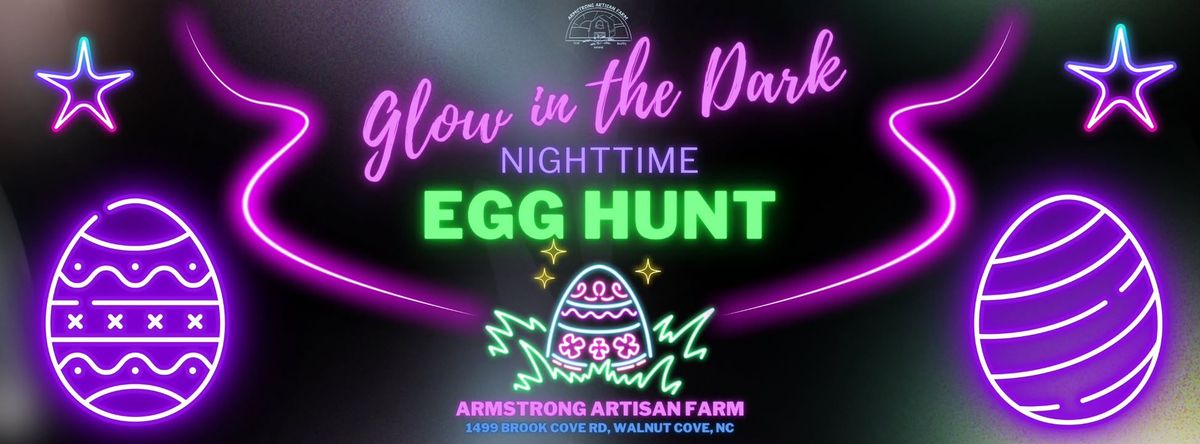 Glow in the Dark Nighttime Easter Egg Hunt