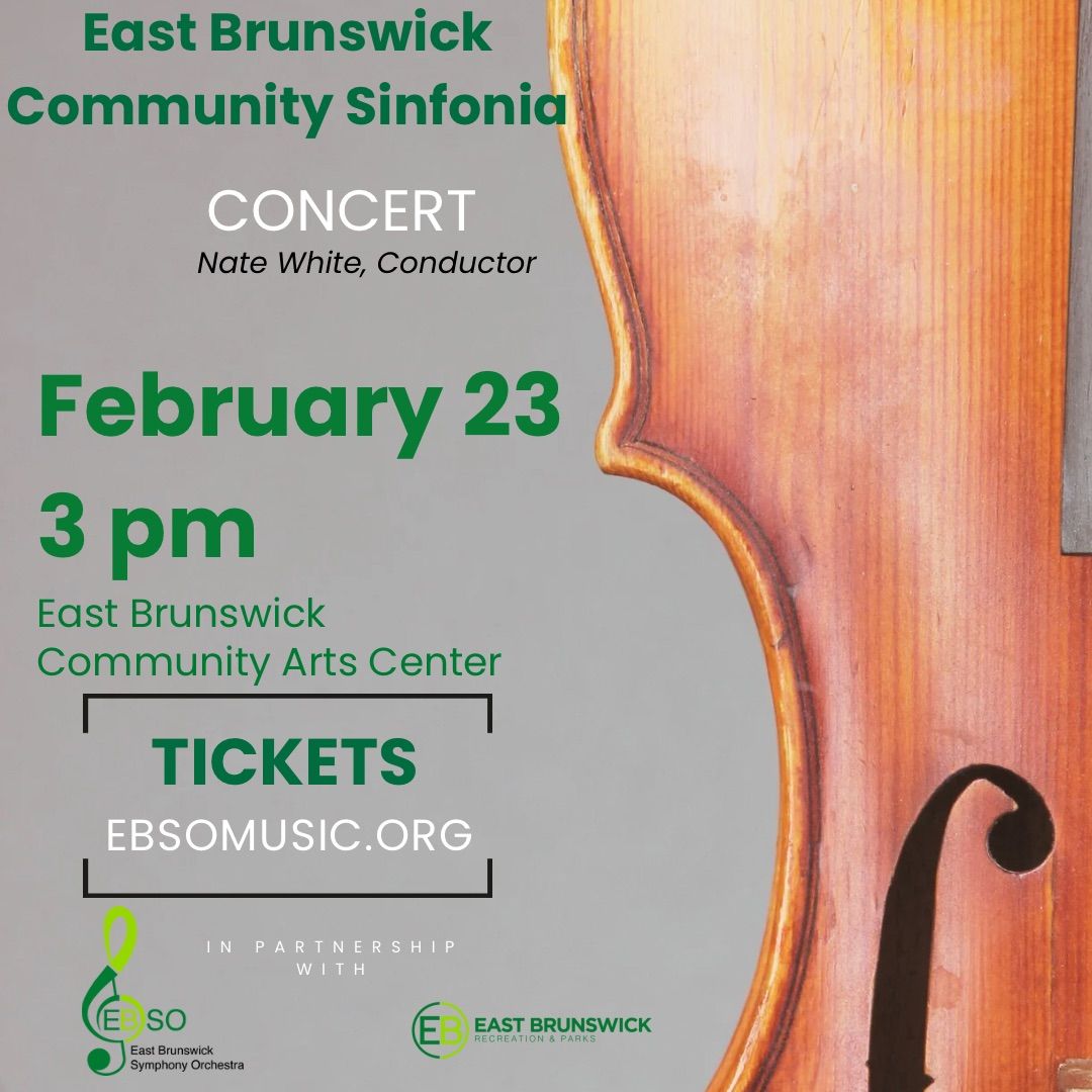 East Brunswick Community Sinfonia Concert