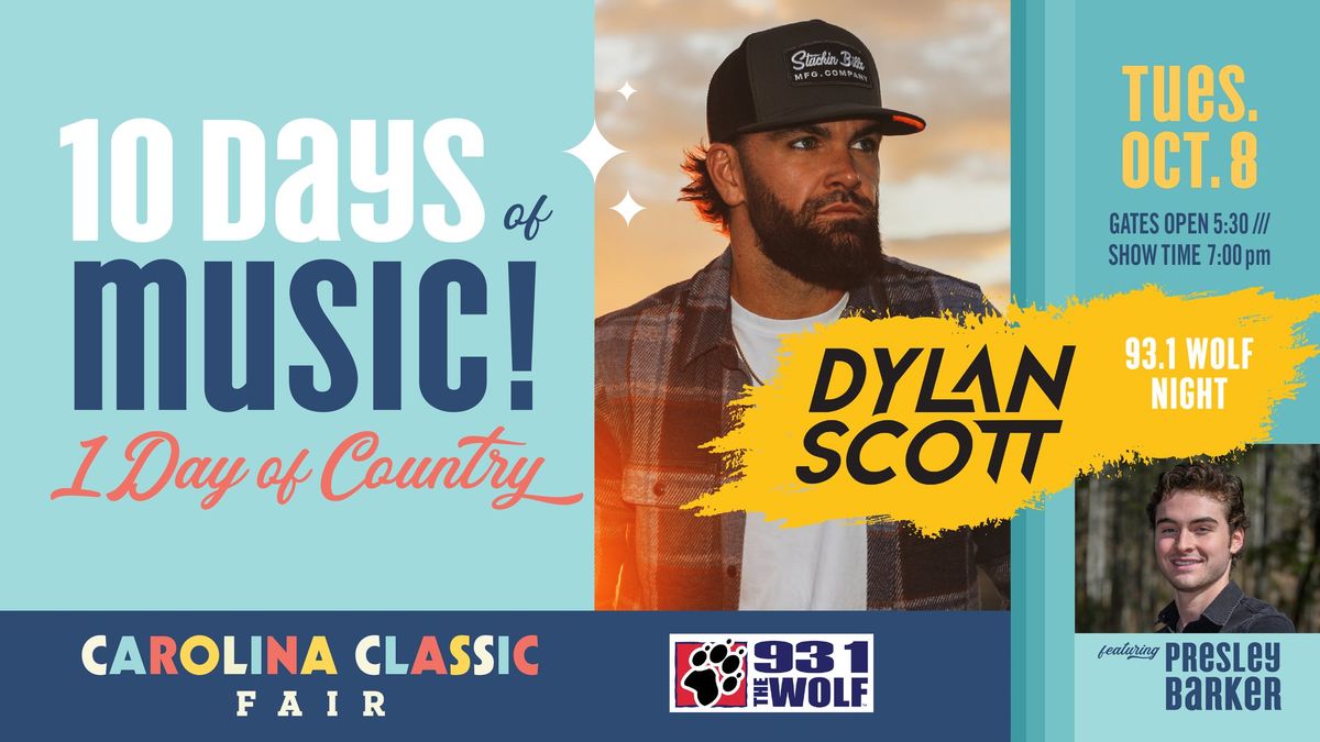 Dylan Scott w\/ Presley Barker at Carolina Classic Fair