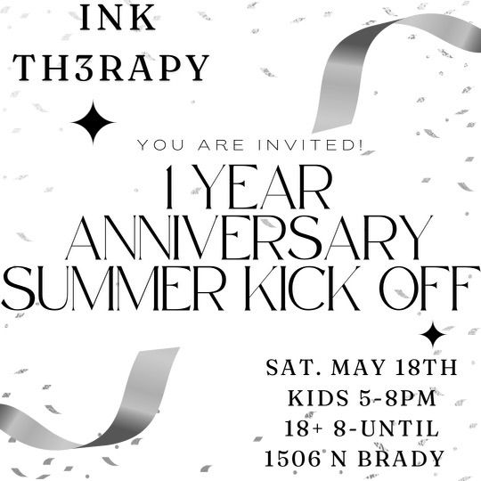 1 Year Open Anniversary Party
