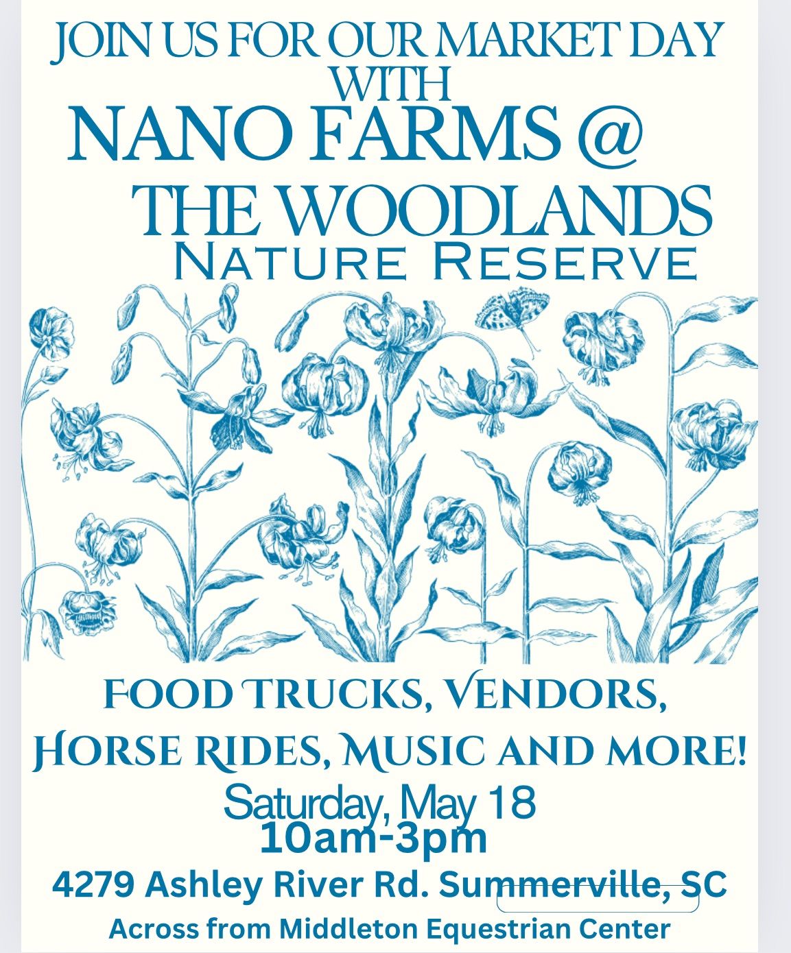 Market Day with Nano Farms at The Woodlands Nature Reserve