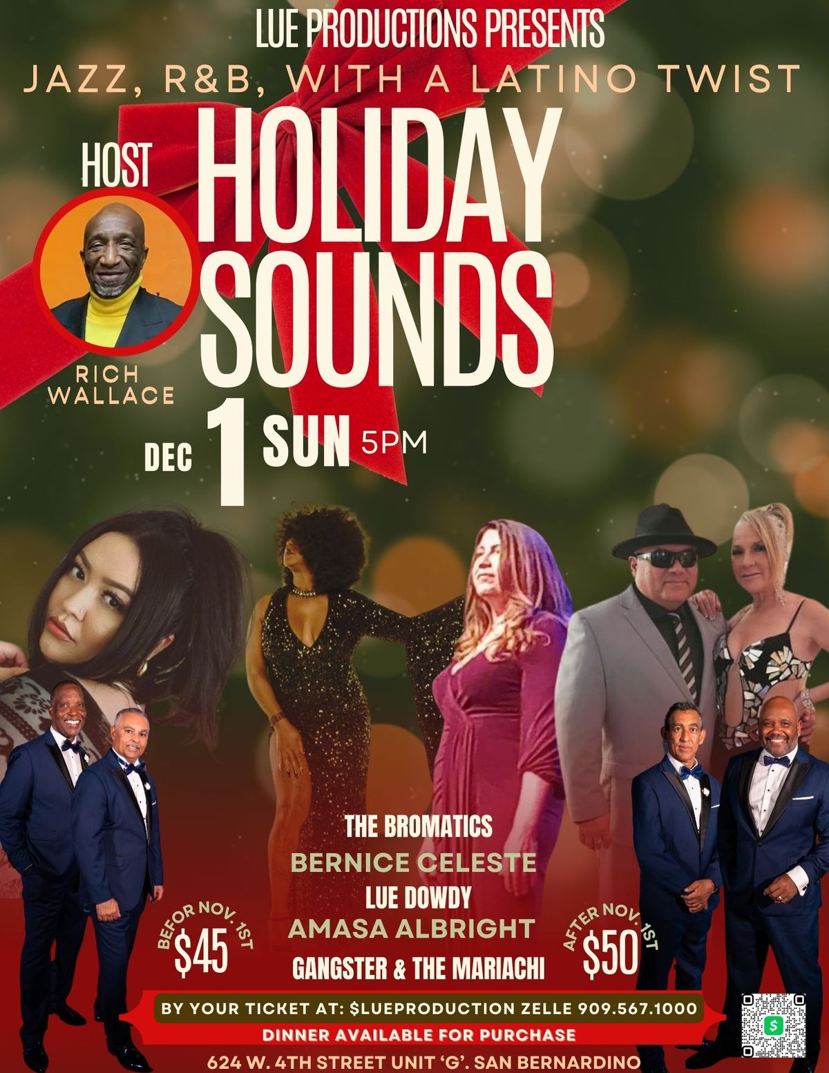 Holiday Sounds: Jazz, R&B, with a Latino Twist