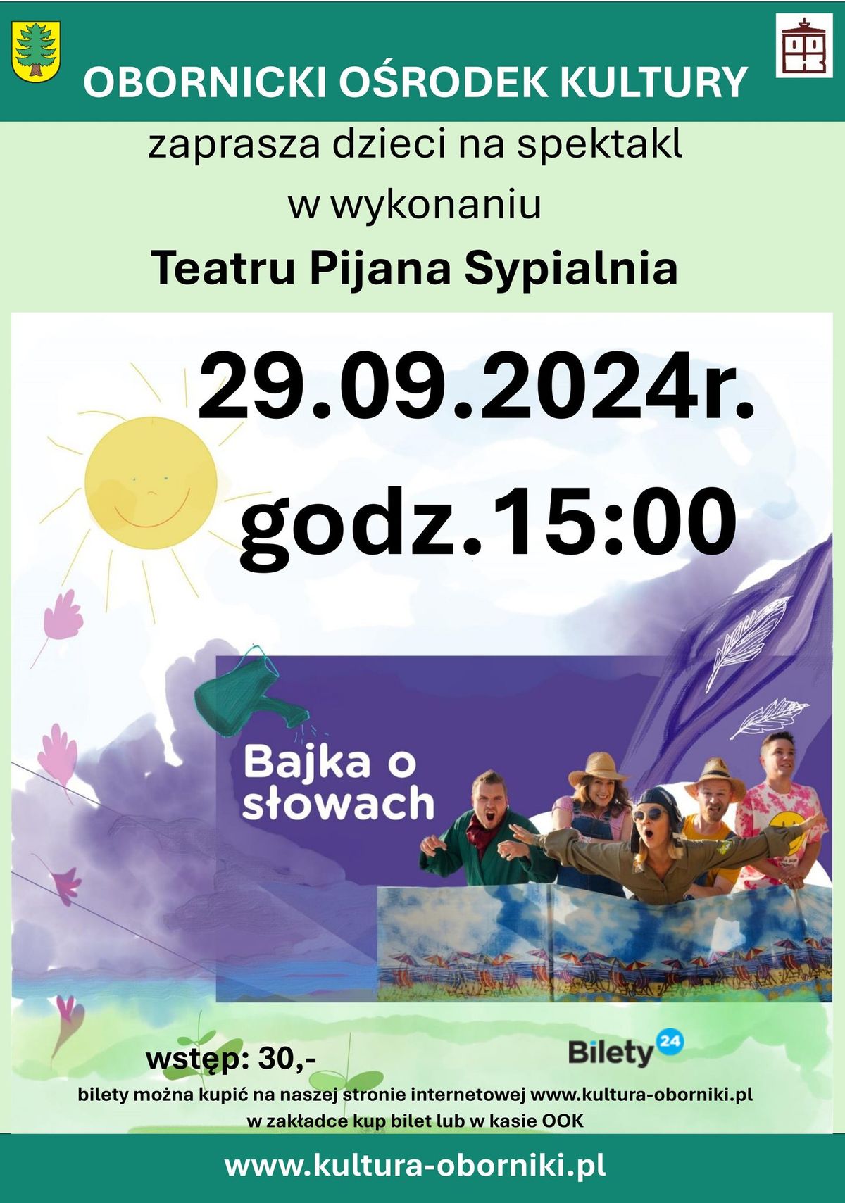 BAJKA O S\u0141OWACH - Teatr Pijana Sypialnia dla dzieci