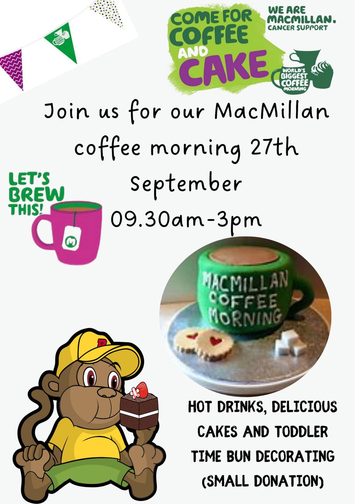 MacMillan coffee morning