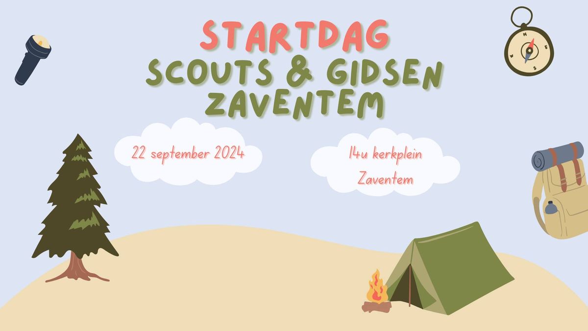 Startdag Scouts en Gidsen Zaventem