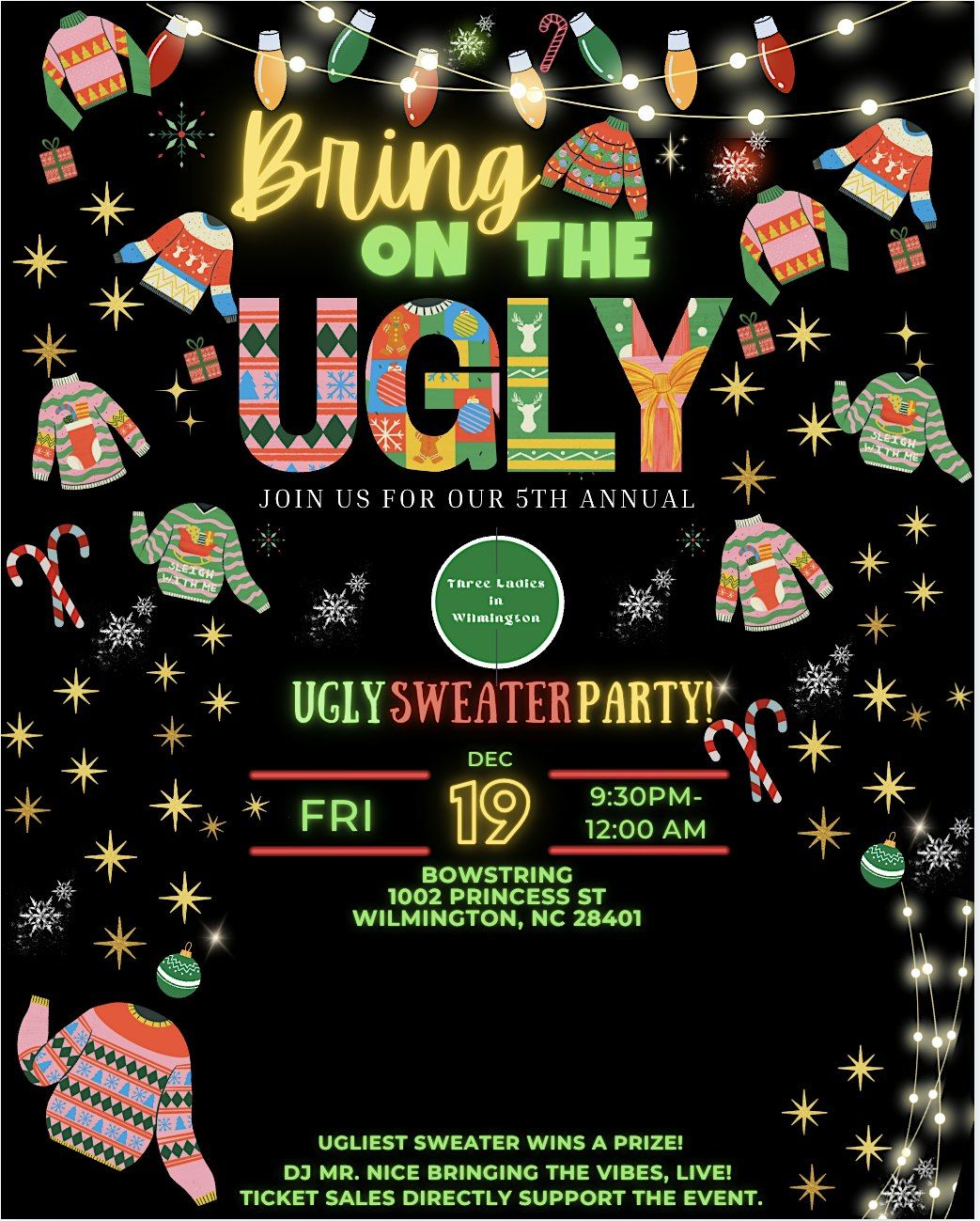 5th Annual - 3LW Ugly Sweater Party