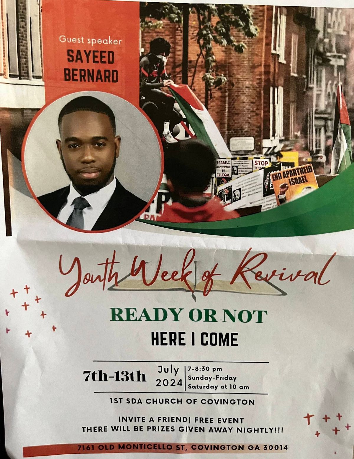 Youth week of Revival \/ Ready or not, Hear I Come 