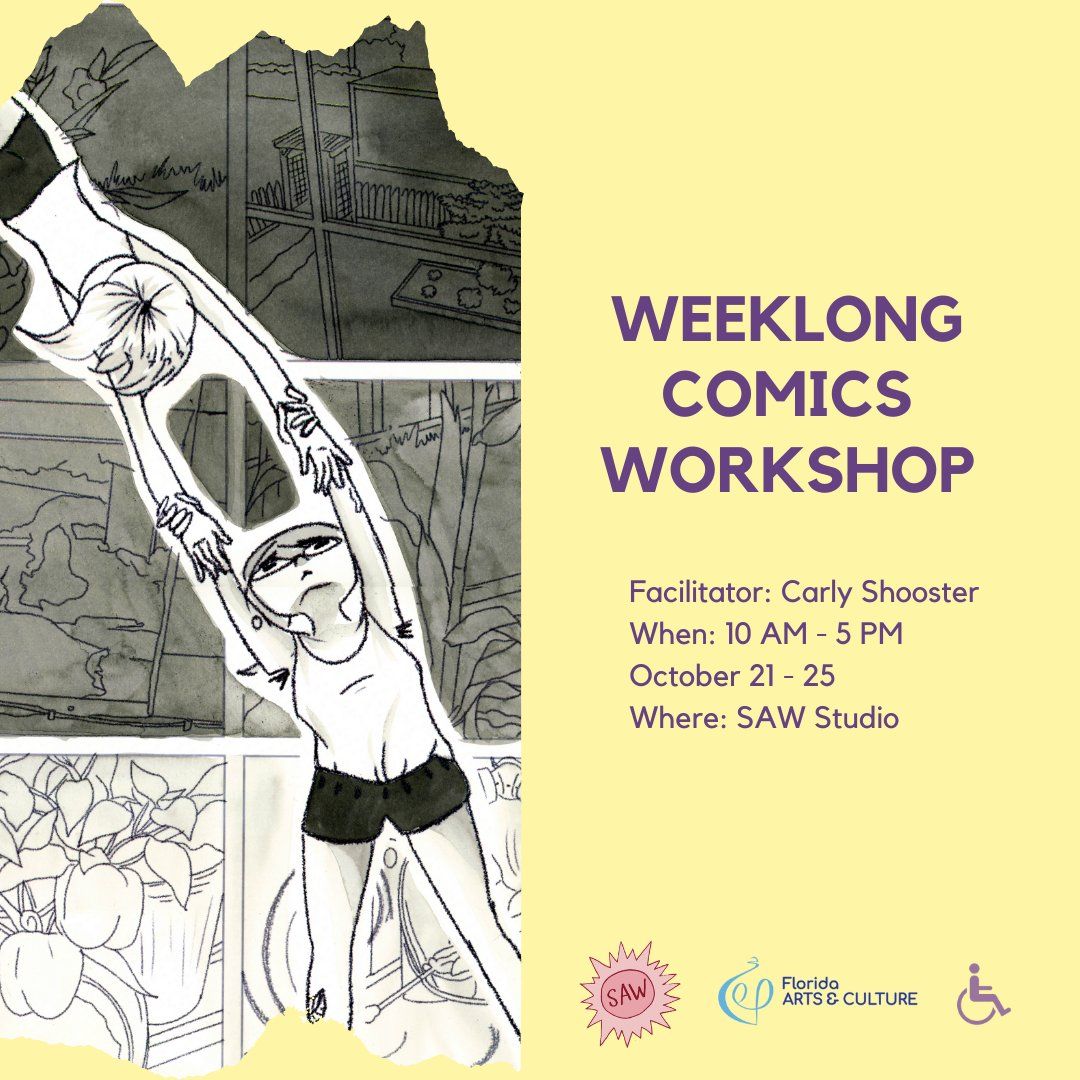 Weeklong Comics Workshop with Carly Shooster