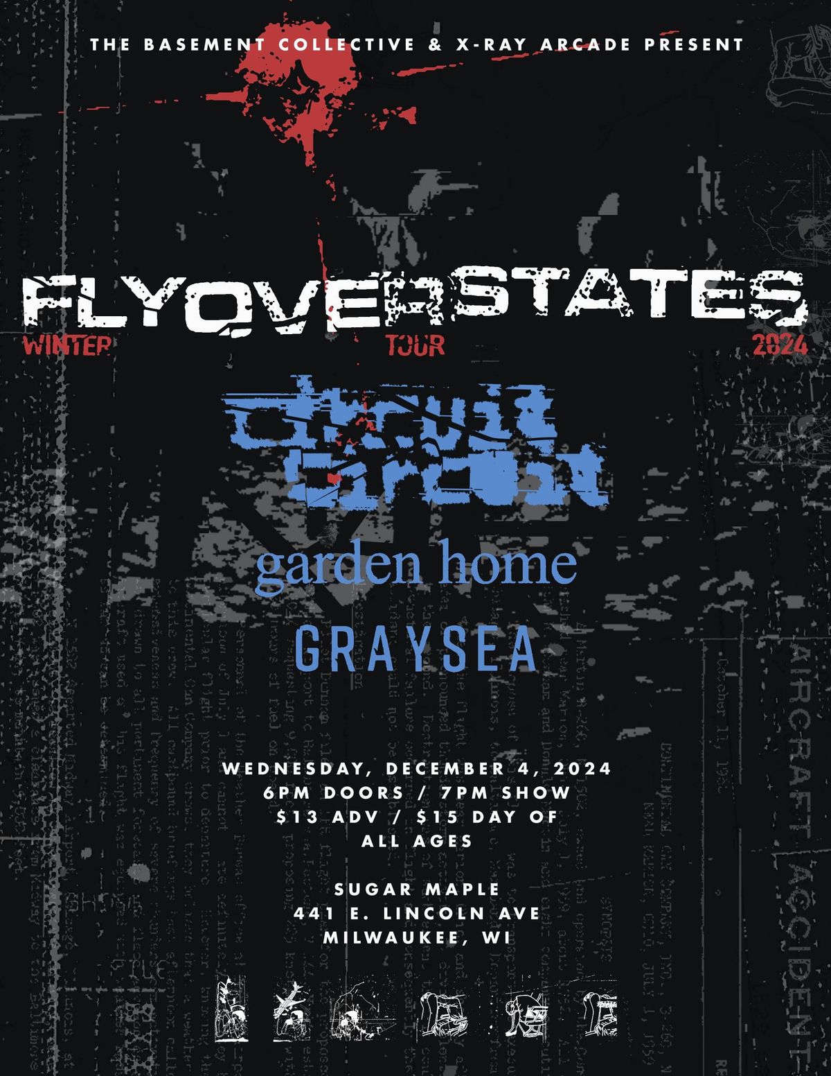 FLY OVER STATES \/ CIRCUIT CIRCUIT \/ GARDEN HOME \/ GRAYSEA @ THE SUGAR MAPLE