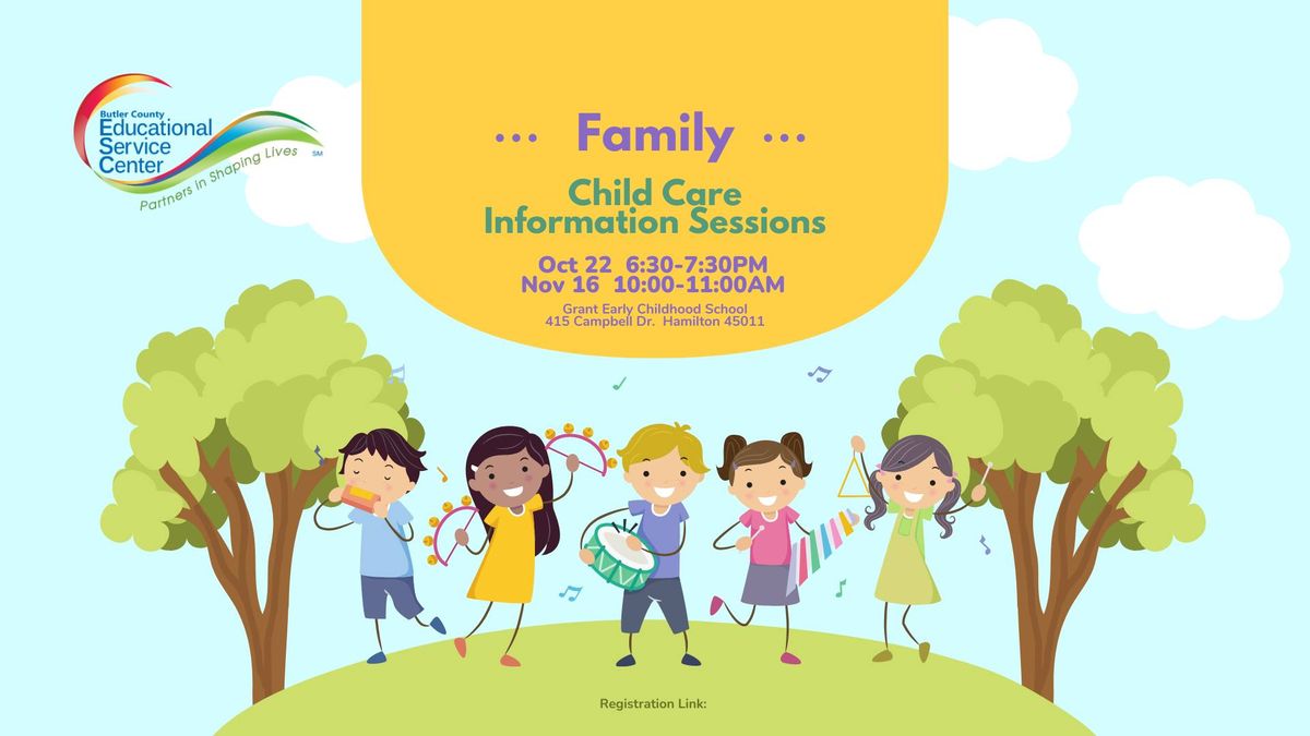 Family Child Care Information Session