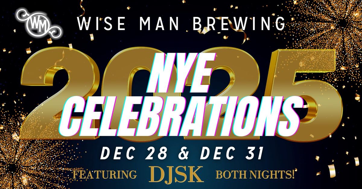 New Year's Celebrations @ Wise Man Brewing!