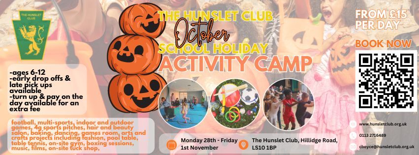 The October School Holidays Activity Camp