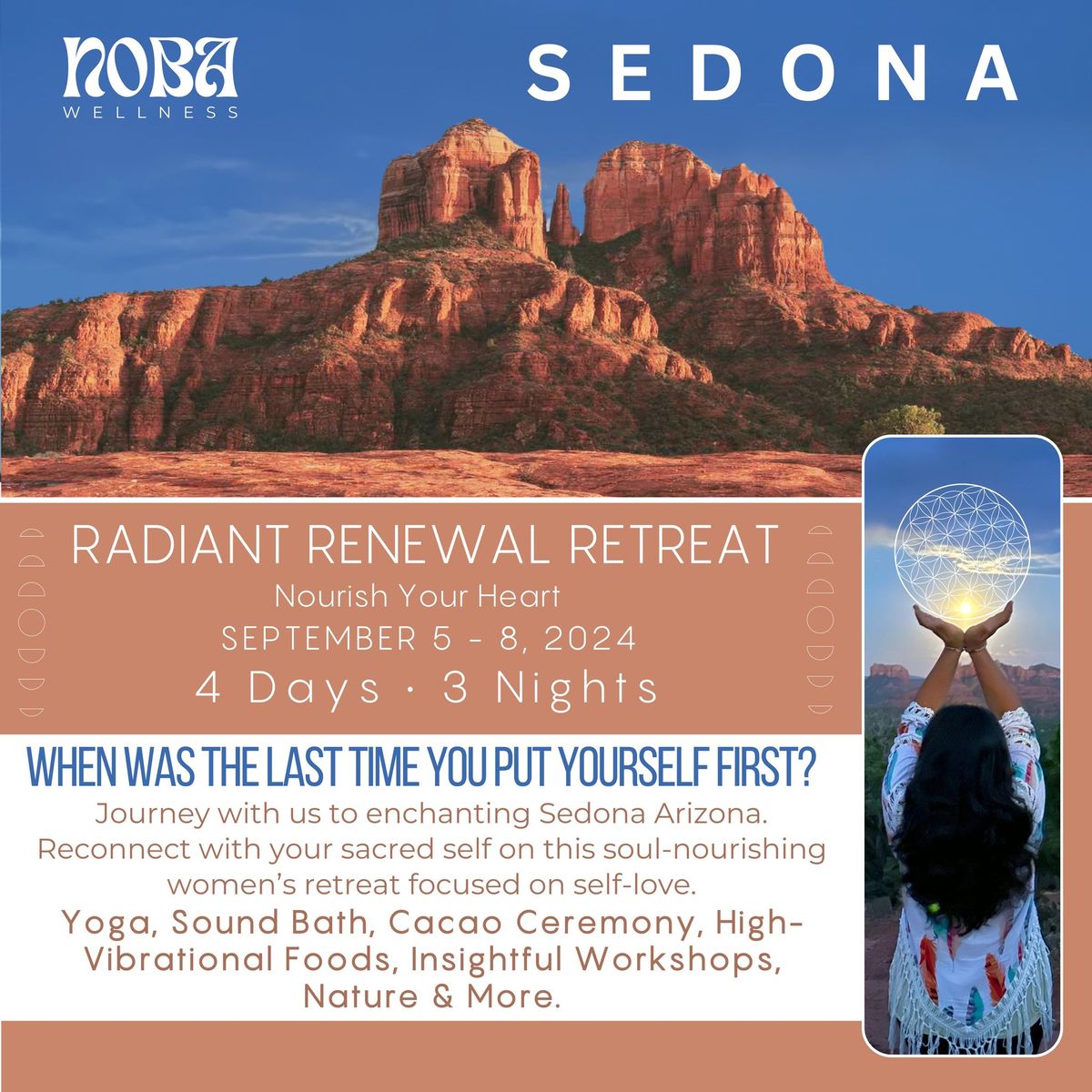 Radiant Renewal Retreat - Nourish Your Heart in Sedona, Arizona 