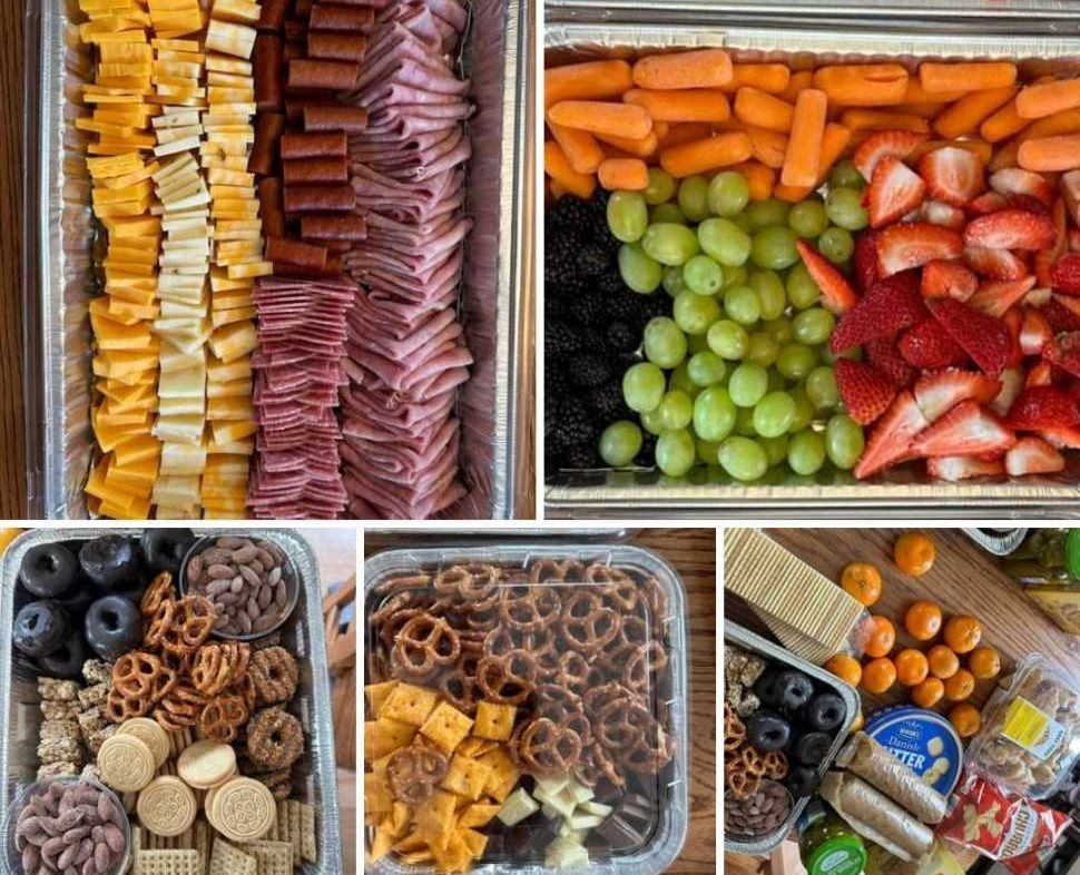 Snack Trays for Parent Teacher Conferences (Elementary)