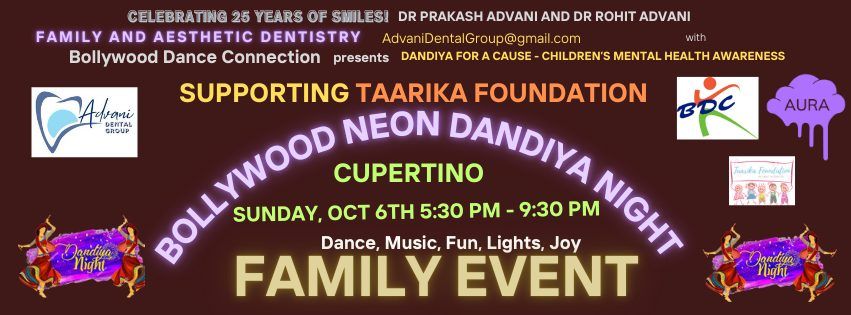 CUPERTINO BOLLYWOOD NEON DANDIYA NIGHT 2024