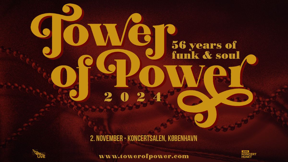 Tower of Power - 2. november - Koncertsalen (F\u00e5 billetter)