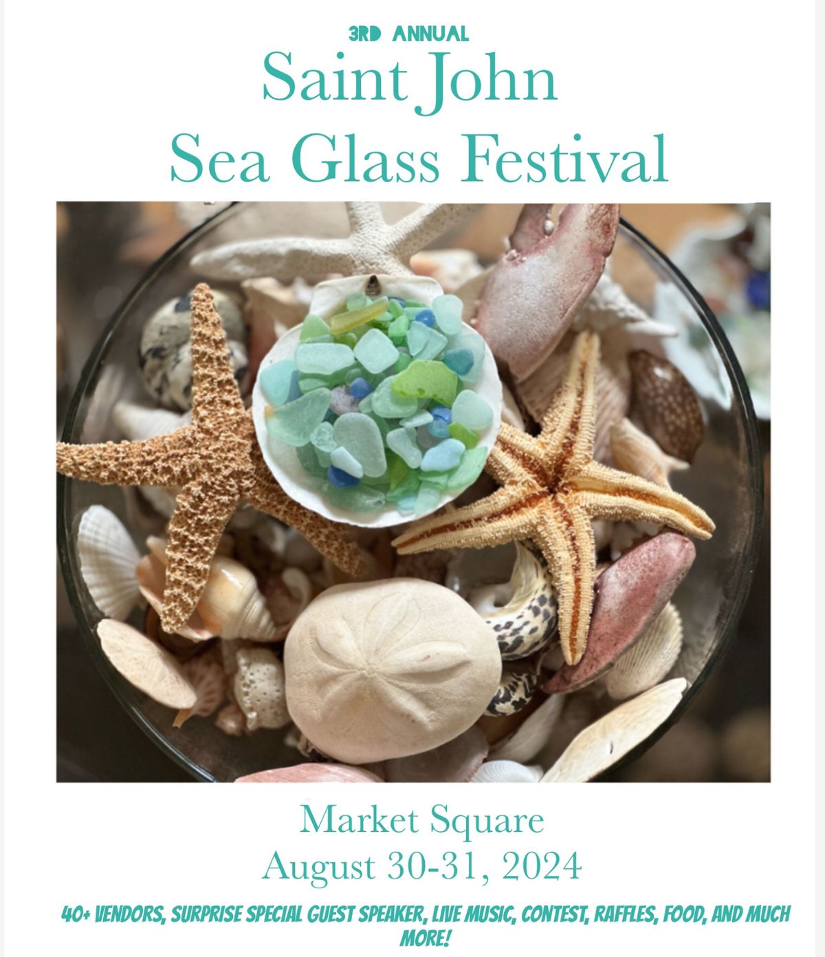 3rd Annual Saint John Sea Glass Festival