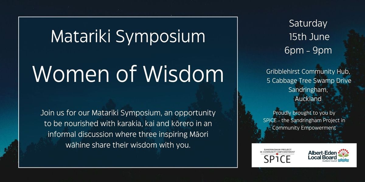 Matariki Symposium - Women of Wisdom
