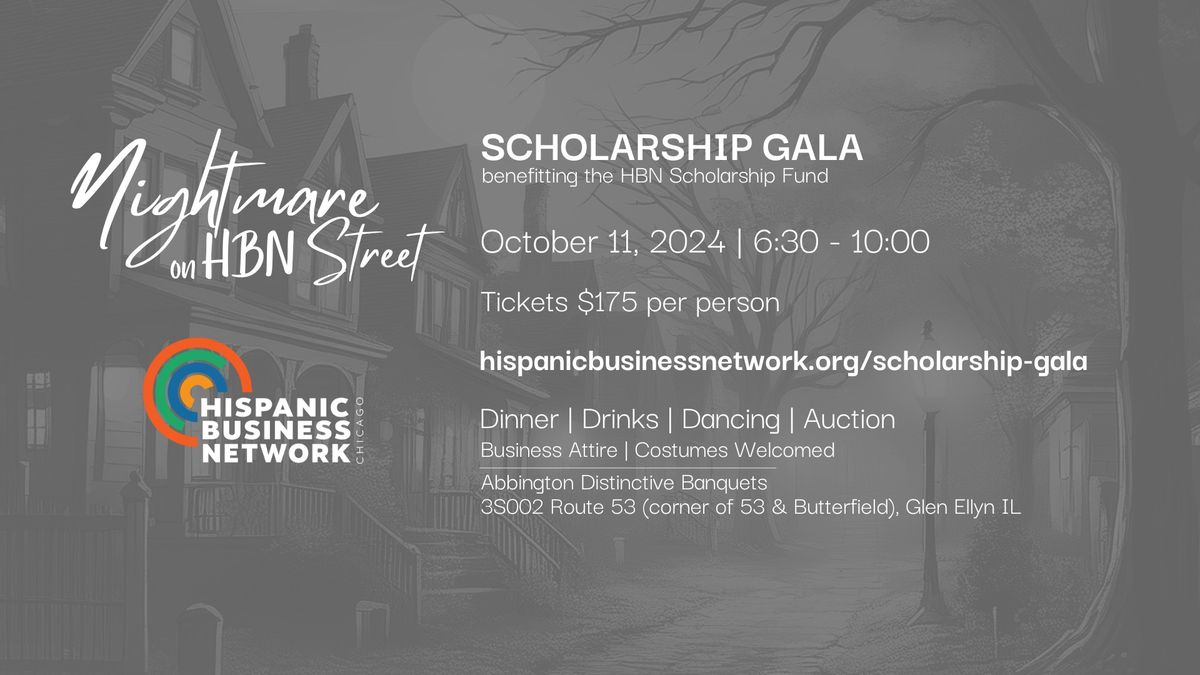 Scholarship Gala - Nightmare on HBN Street