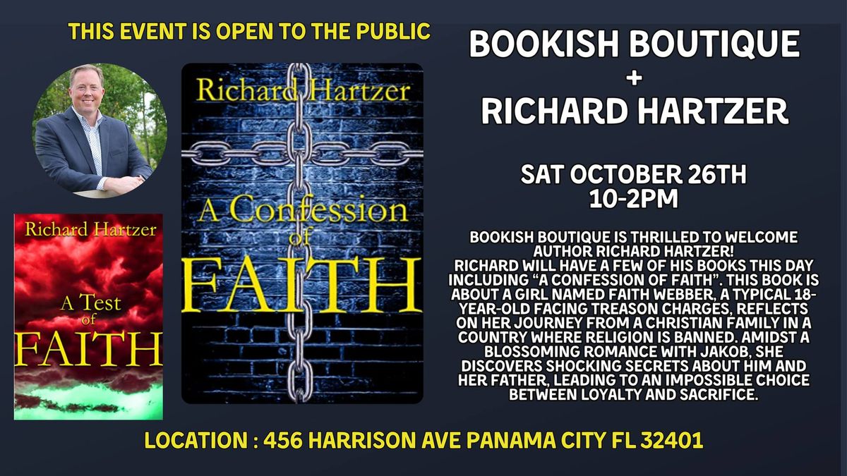 Book Signing with Richard Hartzer!