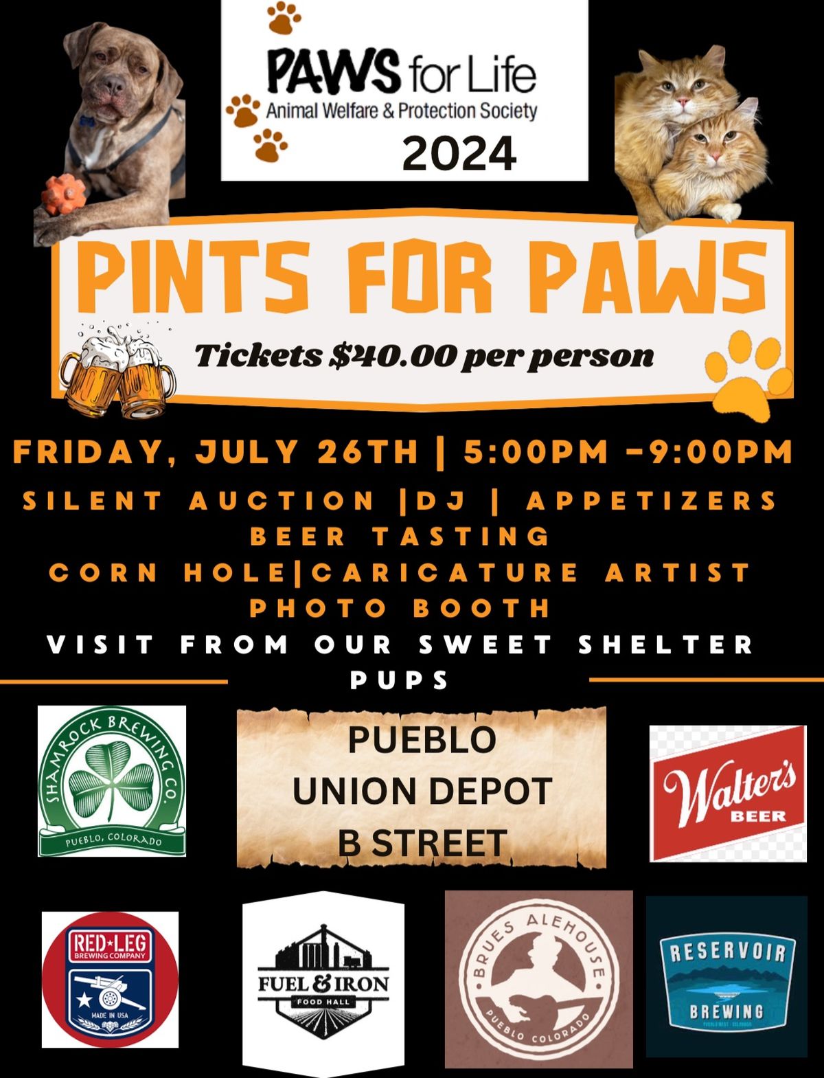 PINTS FOR PAWS 
