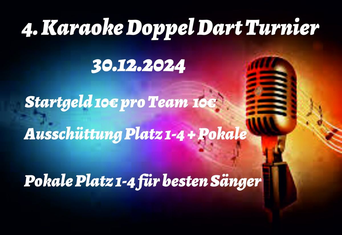 4. Karaoke Doppel Dart Turnier