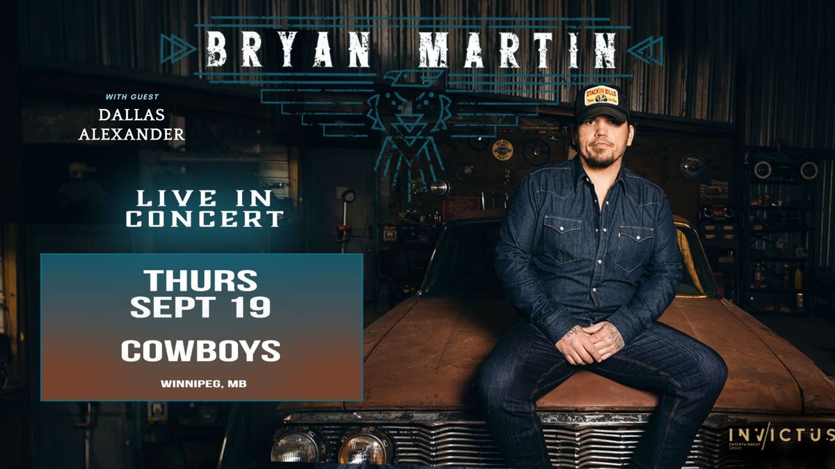 BRYAN MARTIN- Live in Concert- Winnipeg