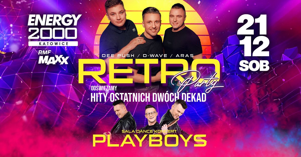 RETRO PARTY \u2605 PLAYBOYS - sala dance