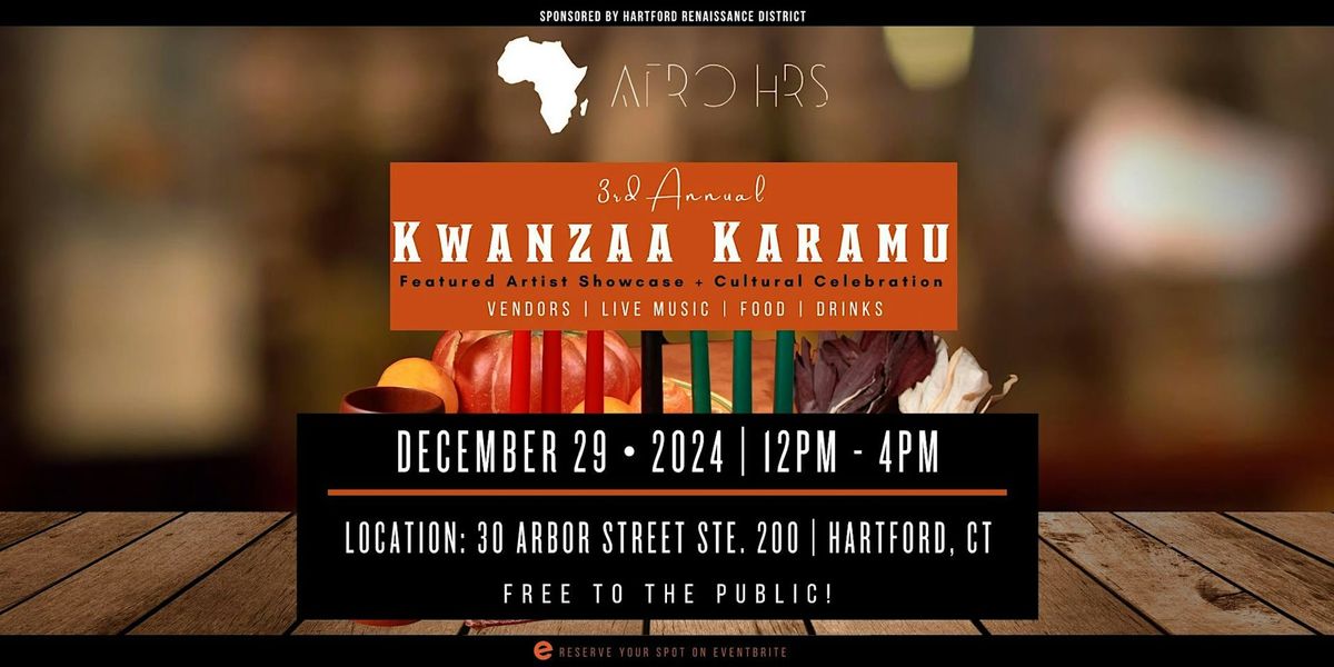 Afro Hrs 3rd Annual Kwanzaa Karamu