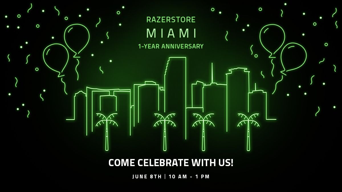 RazerStore Miami 1-Year Anniversary