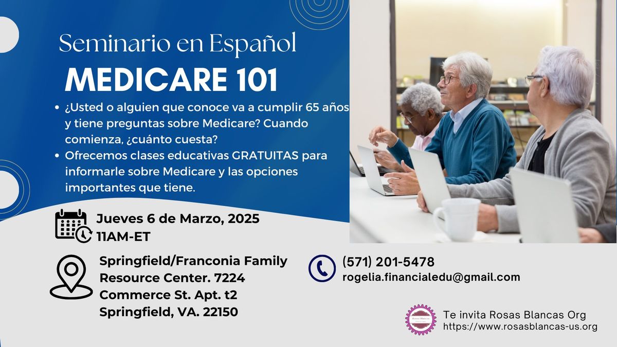 \u00bfEsta confundido sobre MEDICARE? Responderemos sus preguntas en espa\u00f1ol.