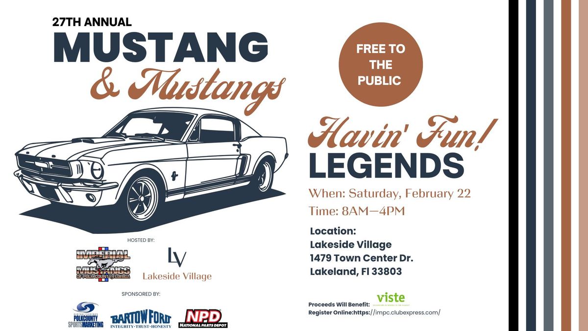 27th Annual Mustang & Mustangs: Havin' Fun!