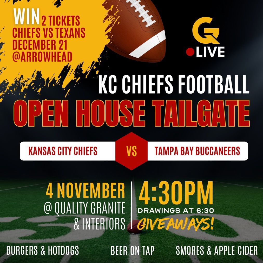 Join us for our open house tailgate party! \ud83c\udf89