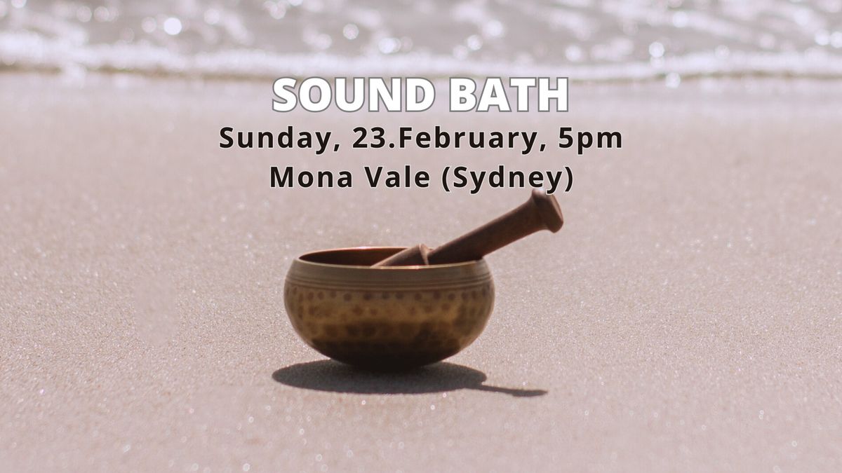 Sound Bath Guided Meditation