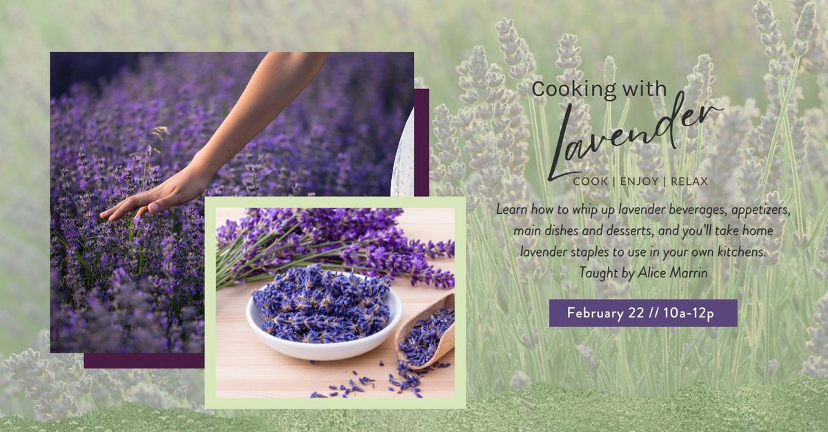 Cooking with Lavender