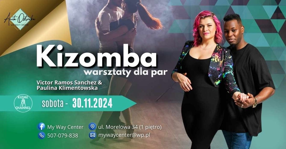 KIZOMBA FUSION warsztaty dla par z Victorem i Paulin\u0105 