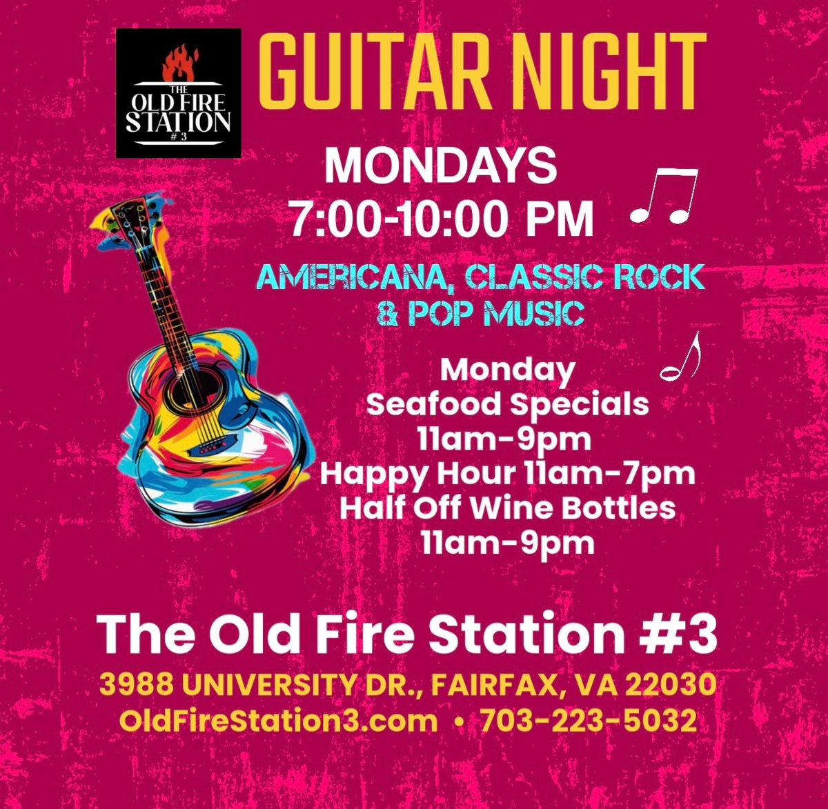 Guitar Night at The Old Fire Station #3