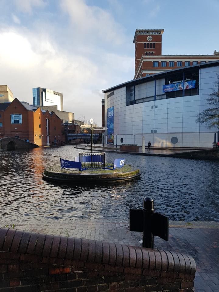 At Home - Canalside, Gas Street \/ Brindley Place with Midlands Bullie Walks
