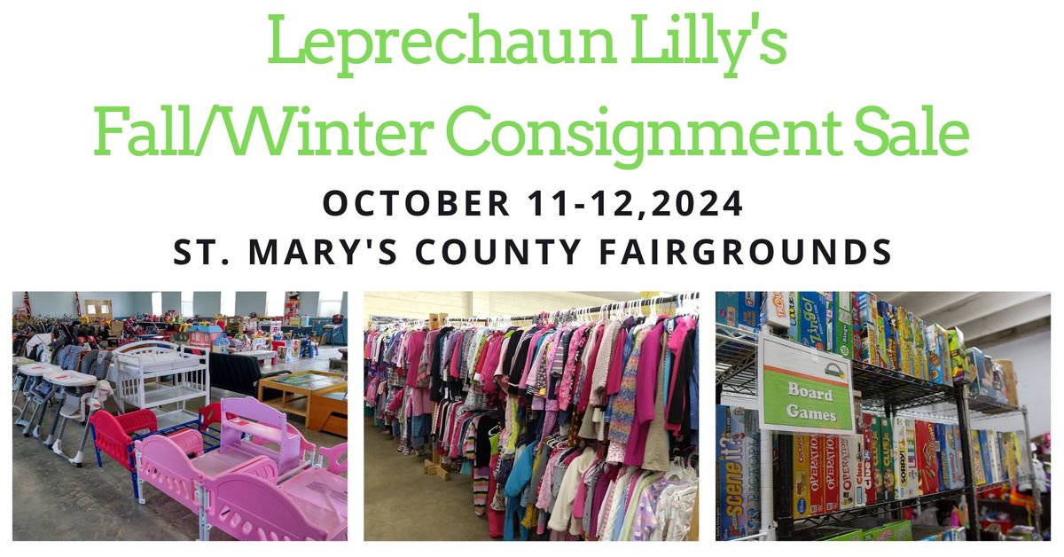 Leprechaun Lilly's Kids Consignment Sale - 2024 Fall\/Winter