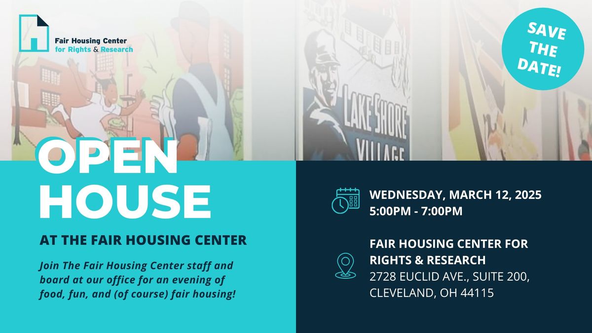 Open House at The Fair Housing Center