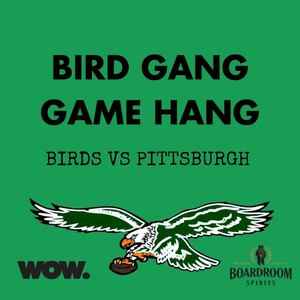 BIRD GANG GAME HANG: Birds vs. Pittsburgh