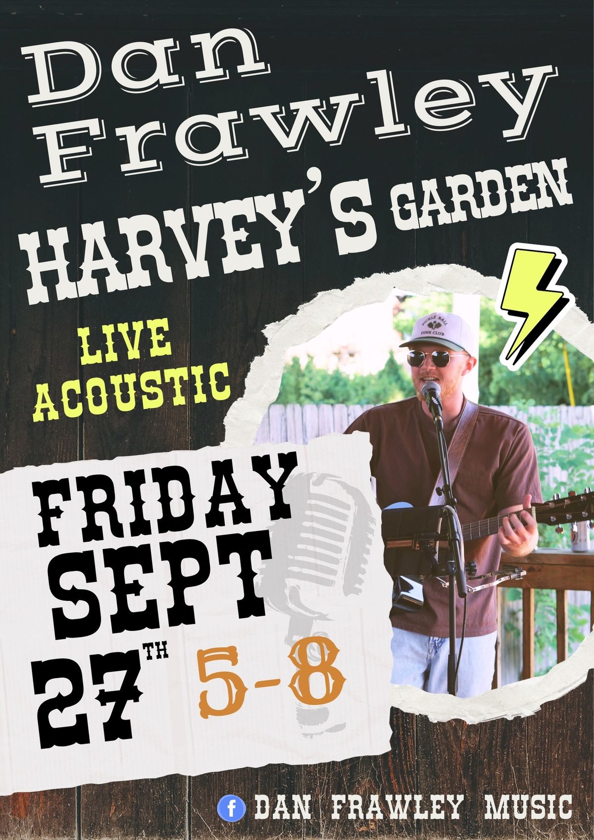 Dan Frawley @ Harvey\u2019s Garden