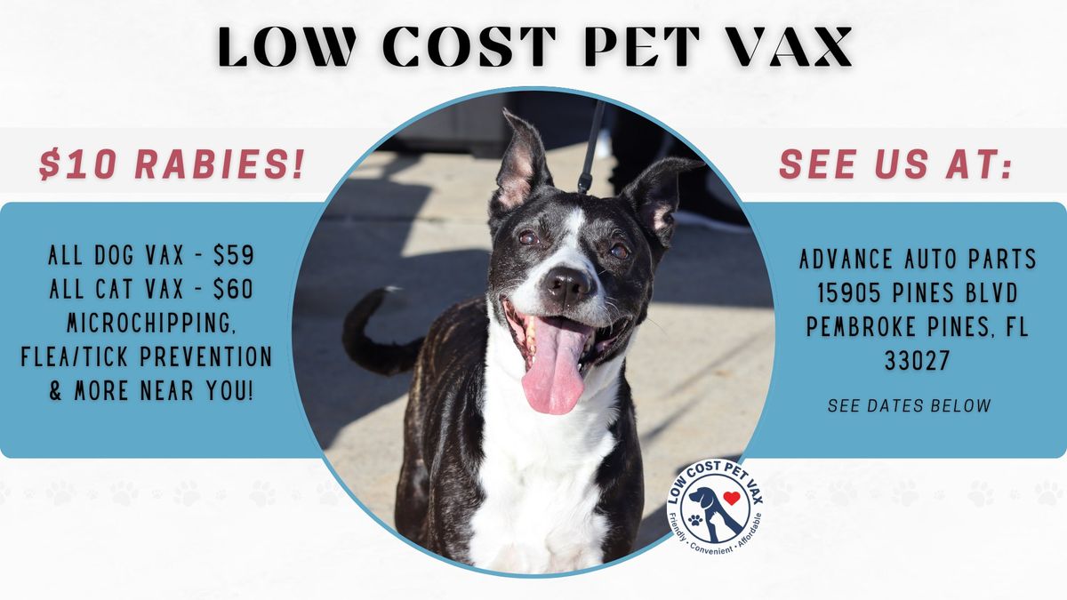 Pembroke Pines Low Cost Pet Shots (Pines Blvd)