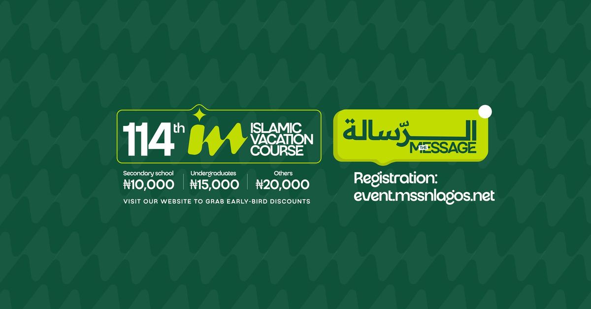 114th Islamic Vacation Course