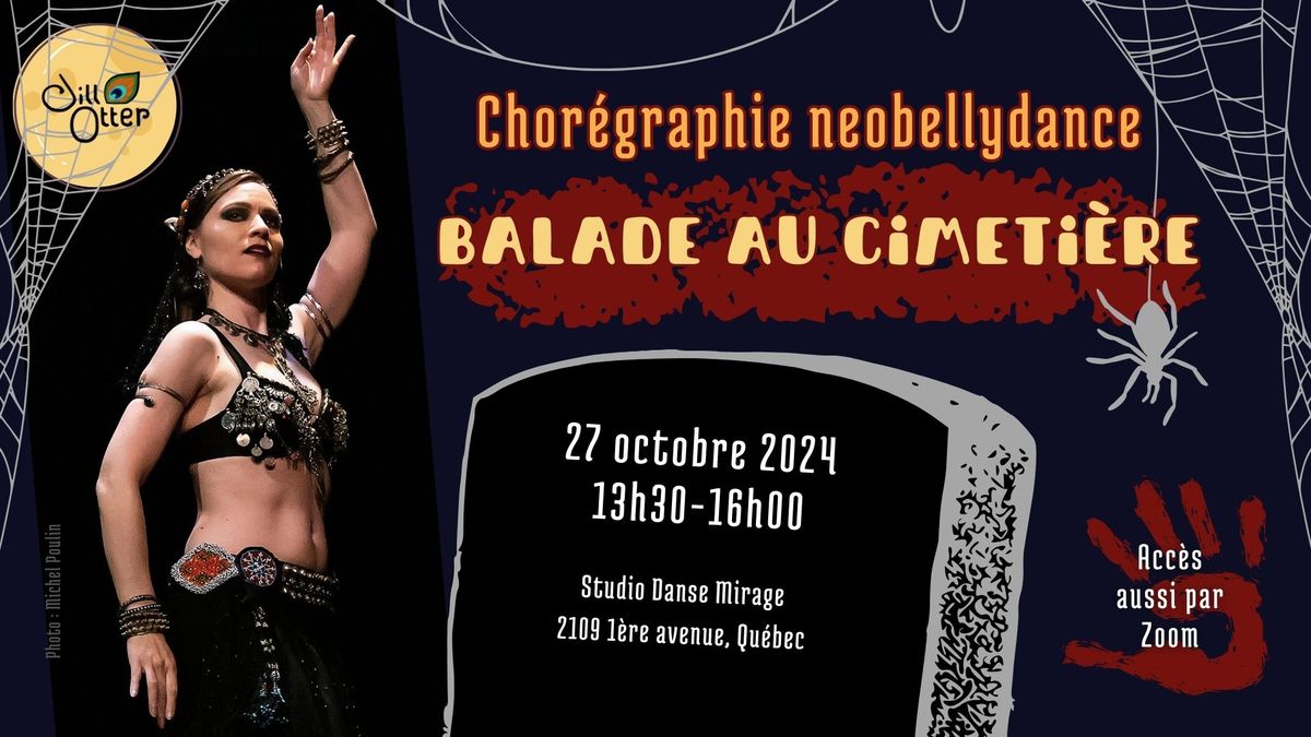 Balade au cimeti\u00e8re - Atelier de danse fusion pour l'Halloween!