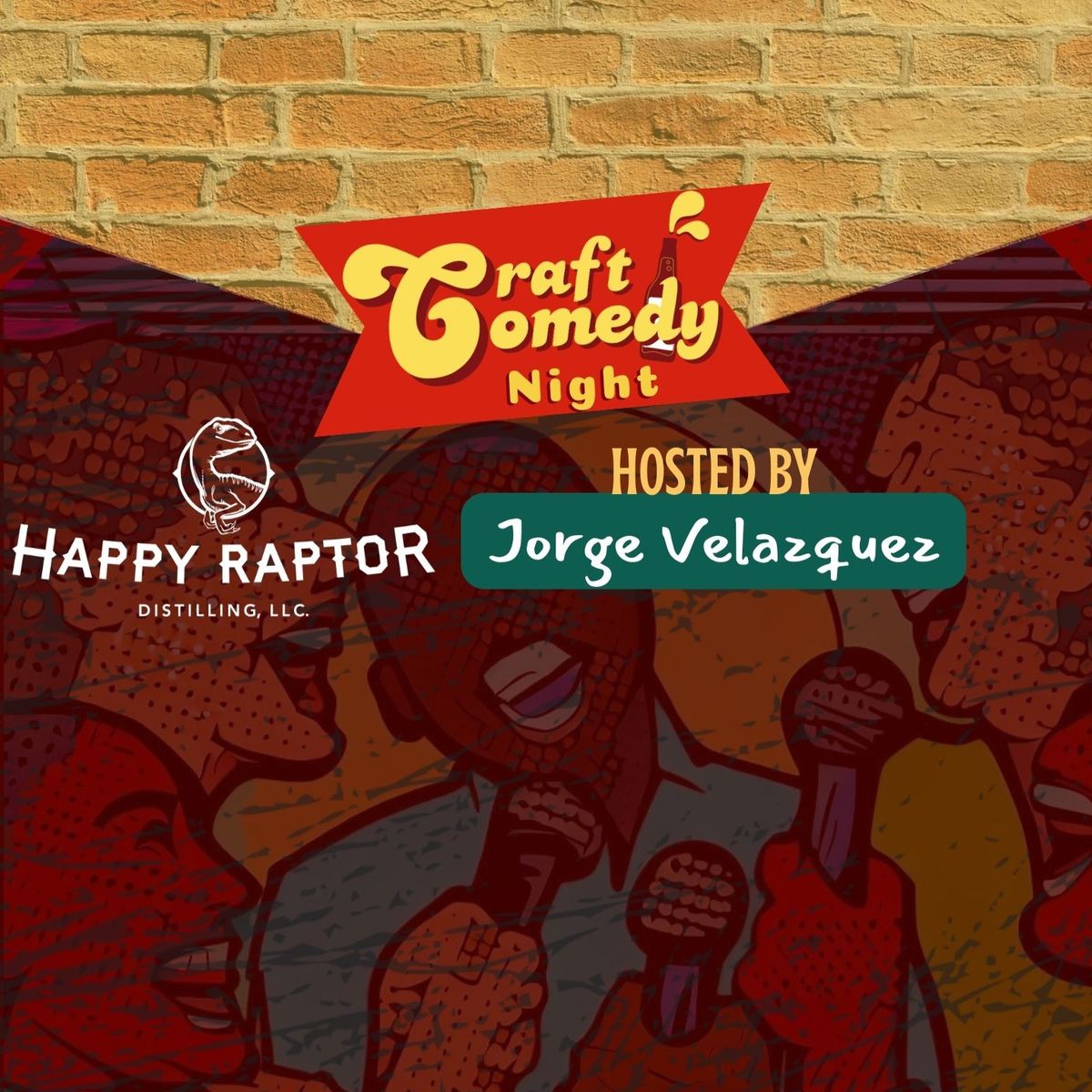 Craft Comedy at Happy Raptor Distillery